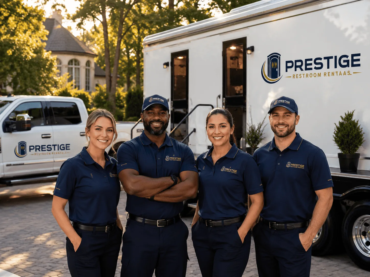 Trusted Luxury Portable Restrooms company in Albany, IL